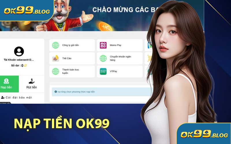 Nạp Tiền OK99